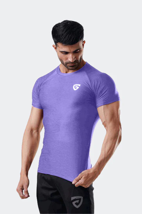 Essential Active Tee-Sky Blue