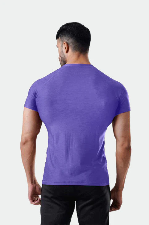 Essential Active Tee-Sky Blue