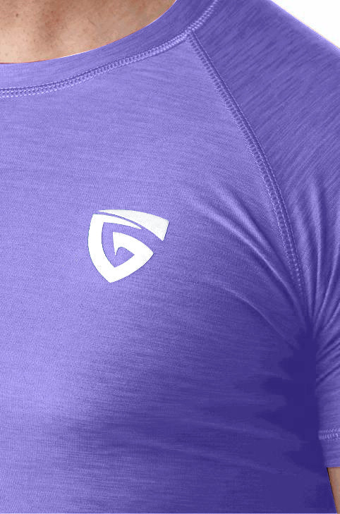 Essential Active Tee-Sky Blue
