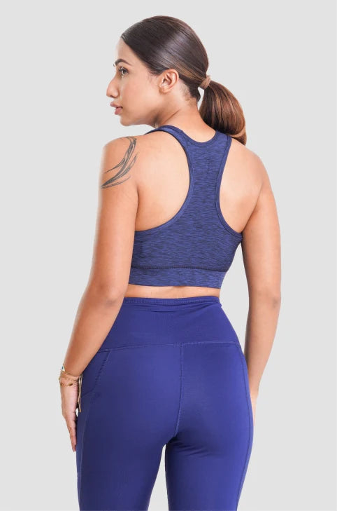 Sports Bra-Blue
