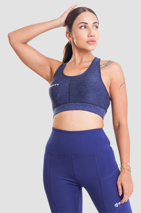 Sports Bra-Blue