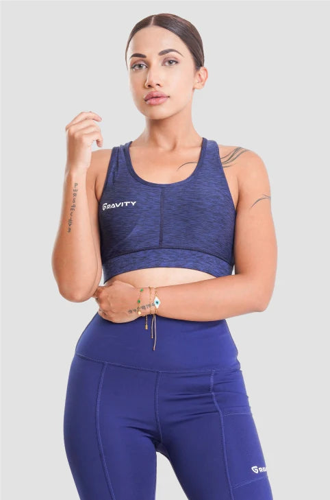 Sports Bra-Blue