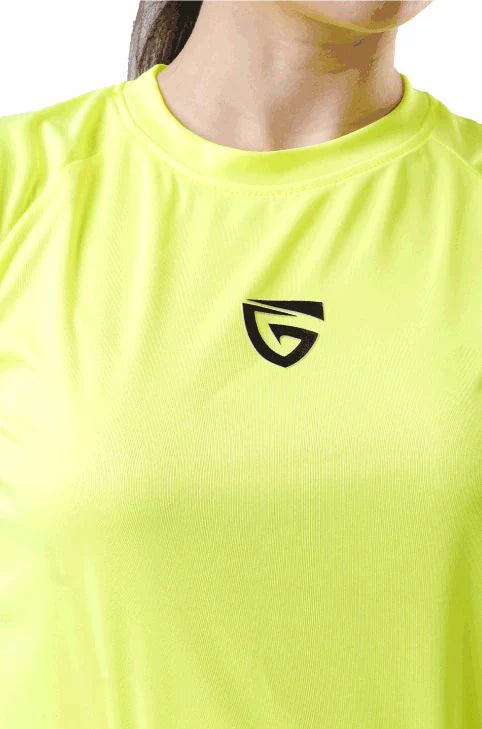 Active Fuse Full Sleeves Tee-Lime