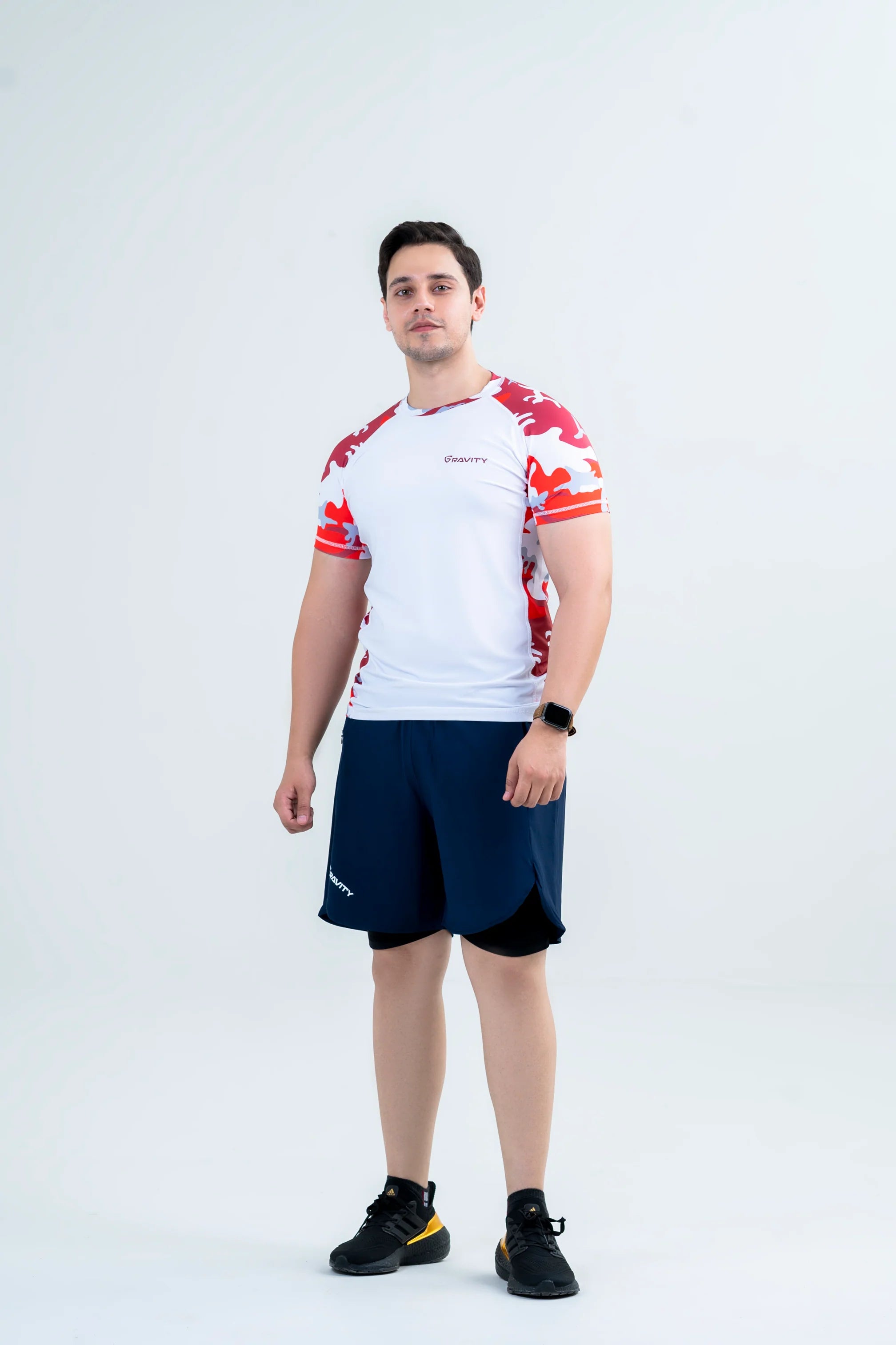 Men's Camo Tee White