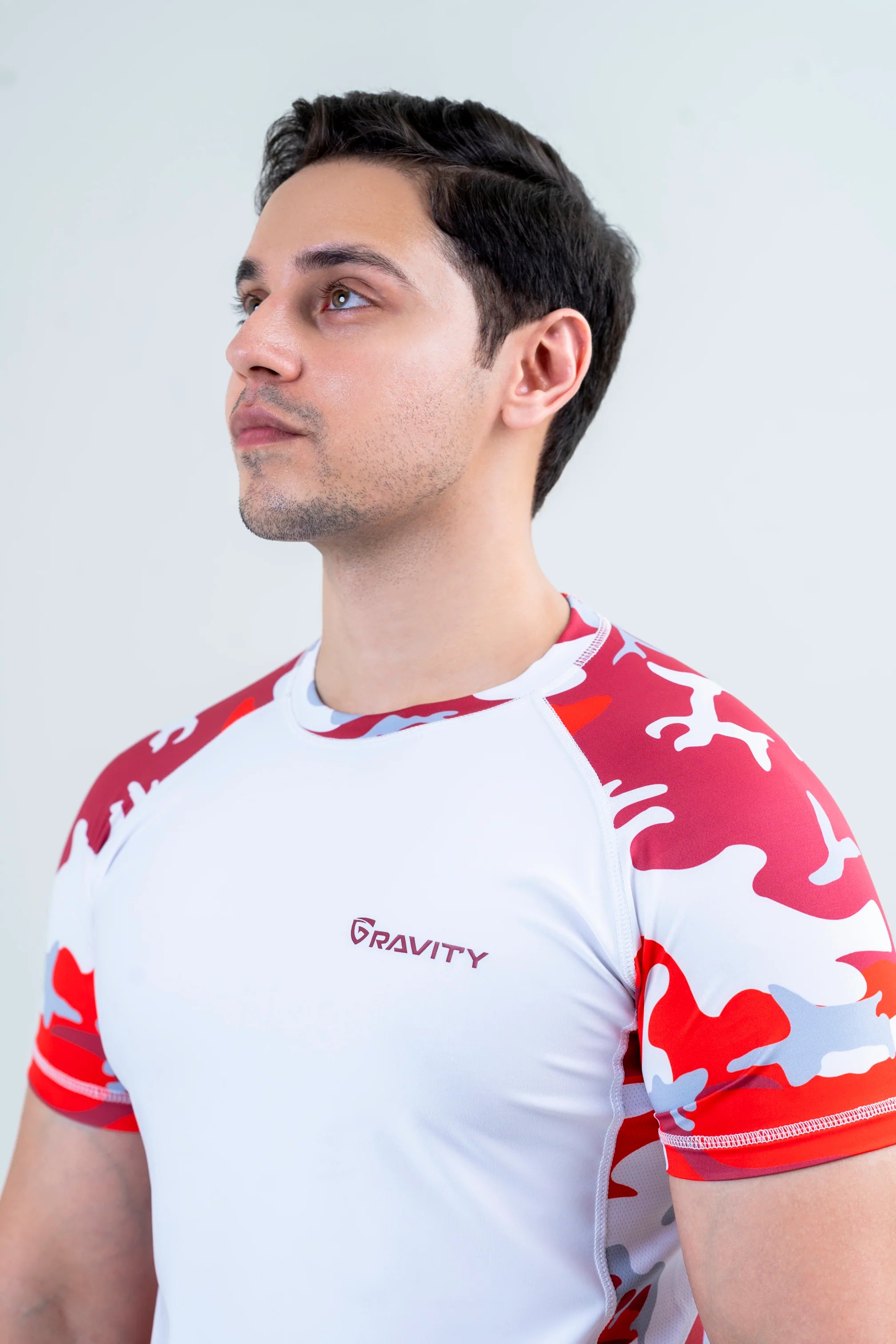 Men's Camo Tee White