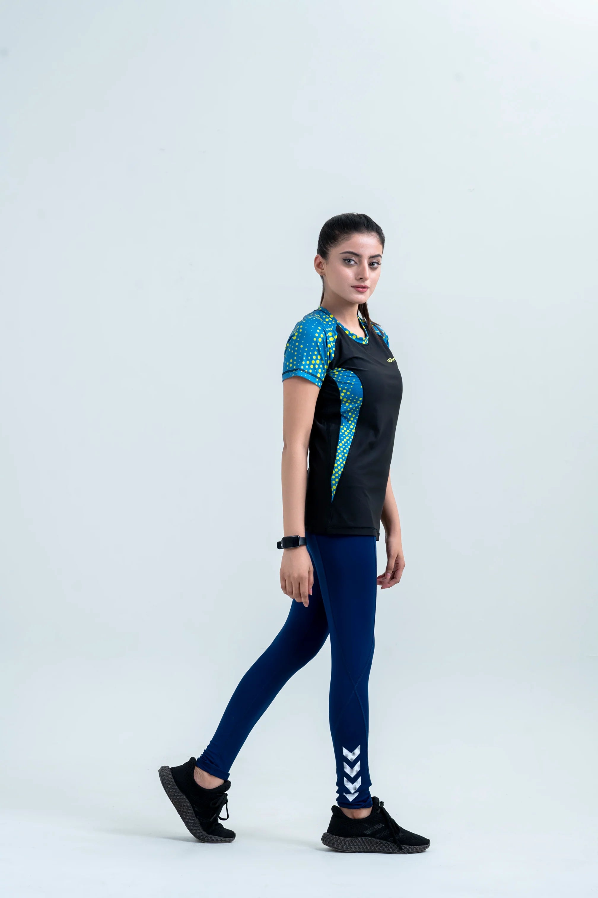 Training Mesh Tee-Black