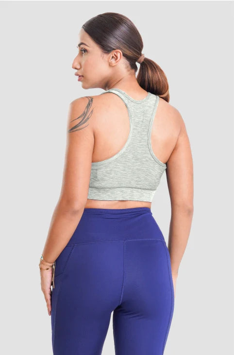 Sports Bra-Grey