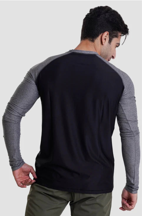 Long Sleeves Tee-Black